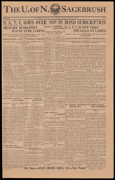 The U. of N. Sagebrush, 1918-10-15