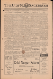 The U. of N. Sagebrush, 1919-03-25