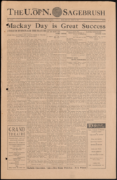 The U. of N. Sagebrush, 1919-04-15