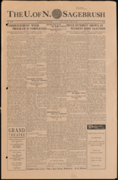 The U. of N. Sagebrush, 1919-04-22