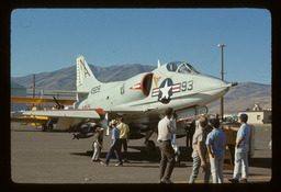 Photograph of Air Force airplane; slide