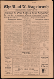 The U. of N. Sagebrush, 1920-10-14