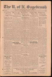 The U. of N. Sagebrush, 1921-04-07