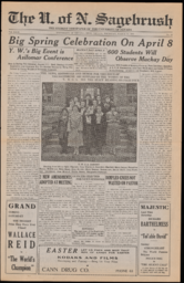 The U. of N. Sagebrush, 1922-03-30