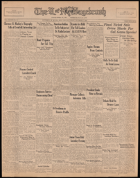 The U. of N. Sagebrush, 1930-11-07