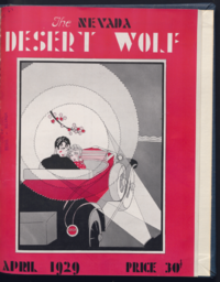 Desert Wolf, Volume 6, Issue 4, 1929-04-12