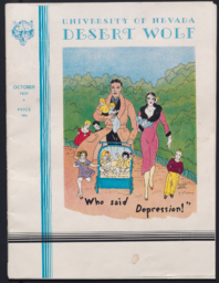 Desert Wolf, [unnumbered], 1931-10