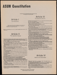 Sagebrush, 1973 Special Constitution Issue