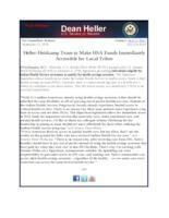 Heller Heitkamp Indian Reservations HSA