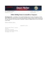 Heller Holding Washington Accountable to Taxpayers