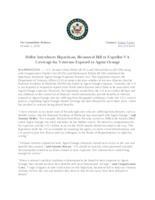 Heller Introduces Bipartisan, Bicameral Bill to Expedite VA Coverage for Veterans Exposed to Agent Orange