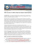 Heller Introduces Six Bills to Help States Fight the Opioid Epidemic