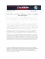 Heller on Paycheck Fairness