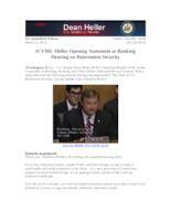 Heller Opening Statement at a Hearing Examining Deceptive Practices by Patent Assertion Entities