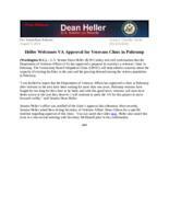 Heller Pahrump VA Clinic Approval