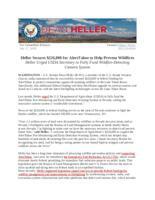 Heller Secures for AlertTahoe to Help Prevent Wildfires