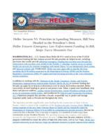 Heller Secures NV Priorities in Spending Measure, Bill Now Headed to the President's Desk