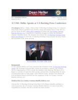 Heller Speaks at VA Backlog Press Conference