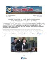 Heller Speaks Up For Nevada's Infrastructure Interests