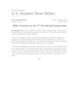 Heller Statement on Martin Luther King Jr. Day