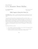 Heller Supports Bringing Jobs Home