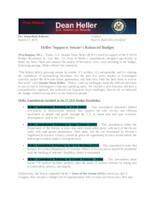 Heller supports budget