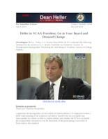 Heller to NCAA President Go to Your Board and Demand Change