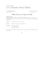 Heller tours Las Vegas City Hall