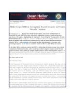 Heller Urges DHS to Strengthen Travel Security to Protect Nevada Tourism