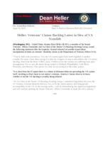 Heller VA Benefits Scandal