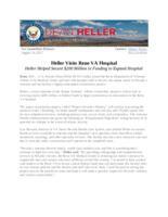 Heller Visits Reno VA Hospital