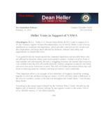 Heller votes for VAWA Final