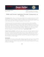 Heller Warner National Credit Union Admin. Budget Transparency Act