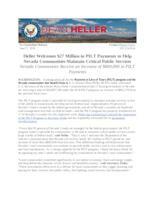 Heller Welcomes $27 Million in PILT Payments to Help Nevada Communities Maintain Critical Public Services