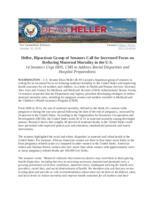 Heller, Bipartisan Group of Senators Call for Increased Focus on Reducing Maternal Mortality in the U.S.