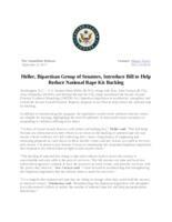 Heller, Bipartisan Group of Senators, Introduce Bill to Help Reduce National Rape Kit Backlog