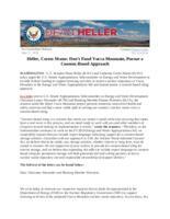 Heller, Cortez Masto Don't Fund Yucca Mountain, Pursue a Consent-Based Approach