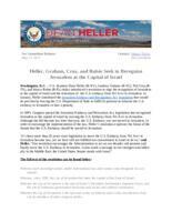 Heller, Graham, Cruz, and Rubio Seek to Recognize Jerusalem as the Capital of Israel