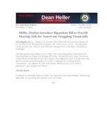 Heller, Harkin Introduce Bipartisan Bill to Provide Hearing Aids for Americans Struggling Financially