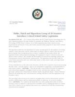 Heller, Hatch and Bipartisan Group of 20 Senators Introduce Critical School Safety Legislation