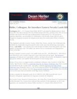 Heller, Nevada Lawmakers, Local Officials work Together on Eastern Nevada Land Legislation