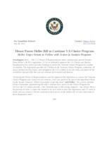 House Passes Heller Bill to Continue VA Choice Program