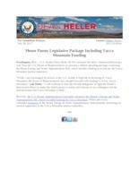 House Passes Legislative Package Including Yucca Mountain Funding