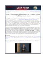 Human Trafficking Senate Passage