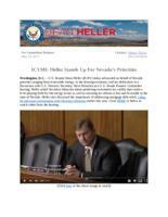 ICYMI Heller Fights For Renewable Energy