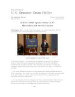 ICYMI Heller Speaks About GSA and NV Tourism