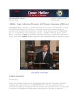 ICYMI Heller Speaks on USA Freedom Act