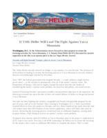 ICYMI Heller Will Fight Yucca Mountainb