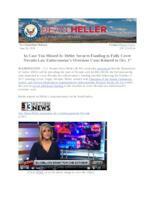 In Case You Missed It Heller Secures Funding to Fully Cover Nevada Law Enforcement's Overtime Costs Related to Oct. 1st