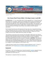 Key Senate Panel Passes Heller's Pershing County Lands Bill